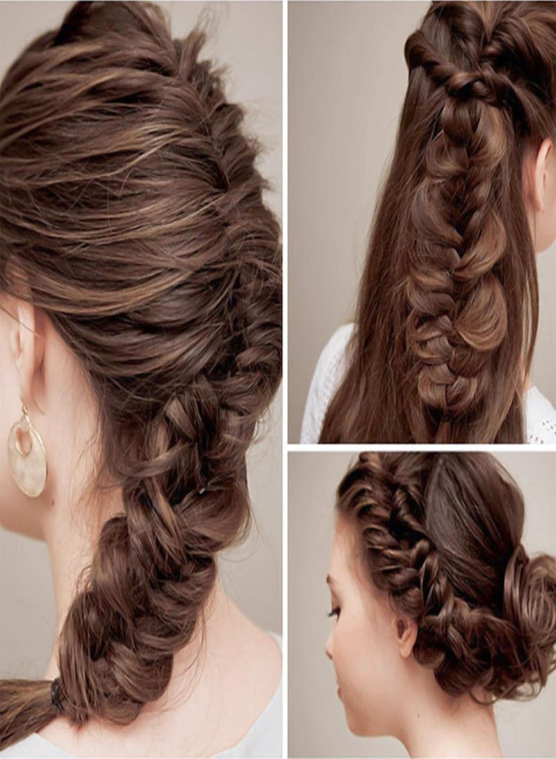 GGOOT Hair Styling Braiding Tools | / Set Braid Tool for Hair - Women Hairstyle Accessories for Long, Short, Curly, Straight Hairs for Friends, Classmates, Classmates - Image 3