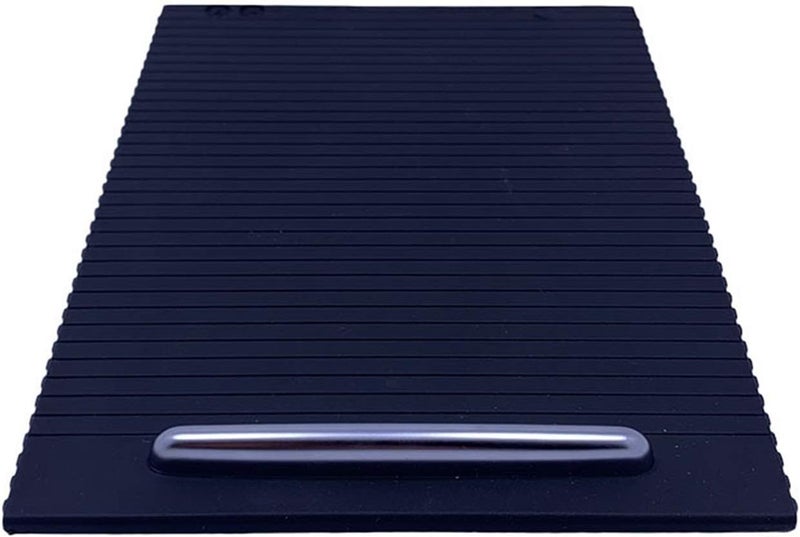 Wivplex Black Chrome Cup Holder Roller Cover for Passat - Image 1