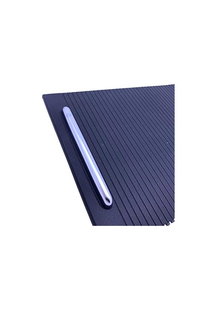 Wivplex Black Chrome Cup Holder Roller Cover for Passat - Image 5