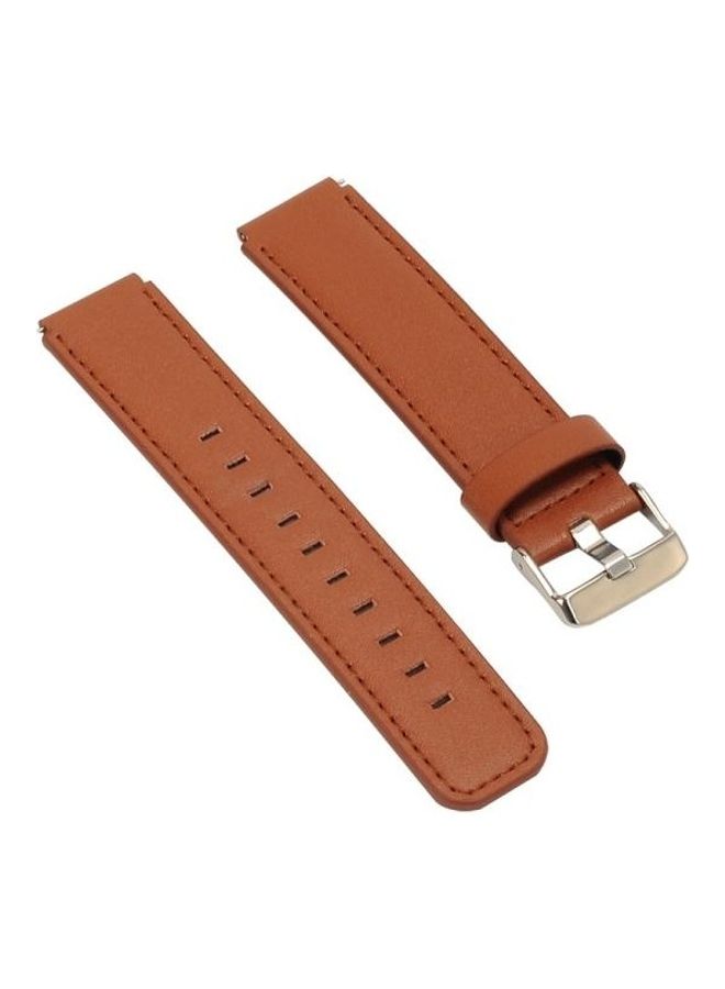 NIBEMINENT Replacement Strap for Huawei B5 Brown 