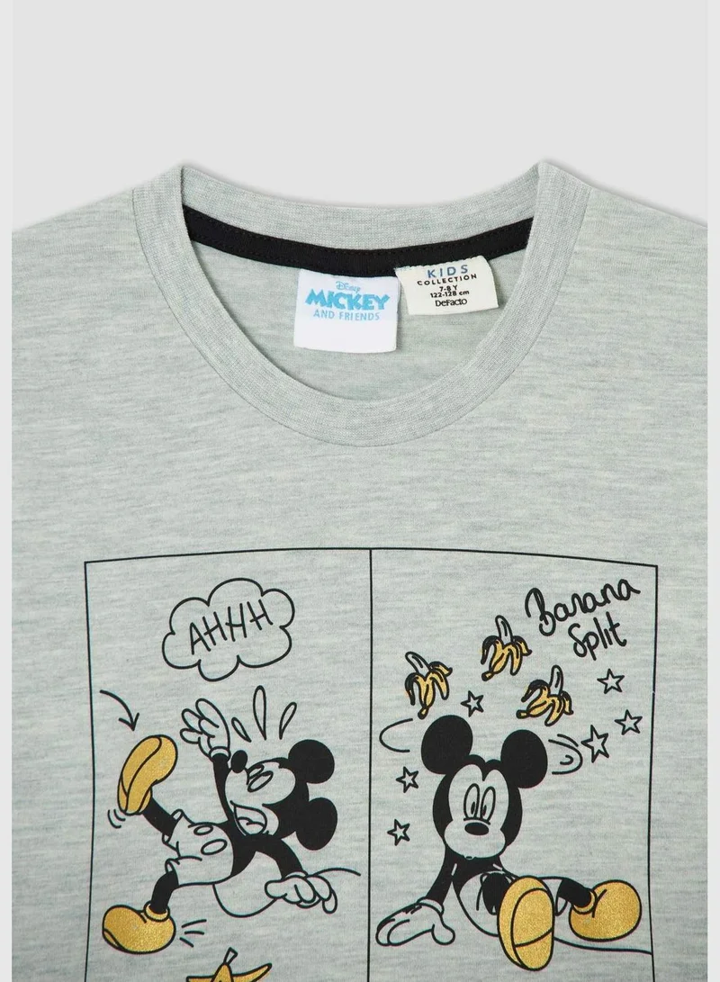DeFacto Mickey Mouse Licensed Short Sleeve Pyjama Sets