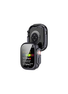 HEXABEX Apple Watch Ultra Case, Soft TPU Screen Protective Case for Apple Watch Ultra 49MM Black  - Image 2