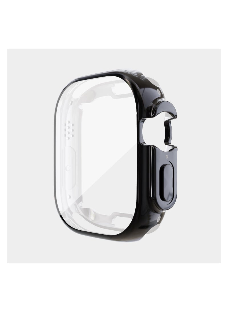 HEXABEX Apple Watch Ultra Case, Soft TPU Screen Protective Case for Apple Watch Ultra 49MM Black  - Image 4