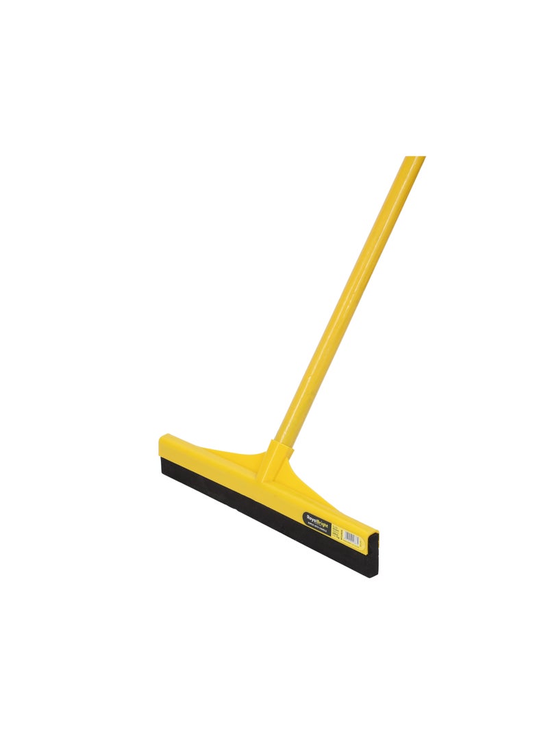 Royalford مساحة أرضية Royalford 33.5 سم بمقبض خشبي - RF12836 / متوافقة مع جميع أنواع الأرضيات، البلاط، الزجاج، الخرسانة، إلخ. / مثالية لتنظيف ومسح الغرفة، الحمام، المطبخ - Image 4