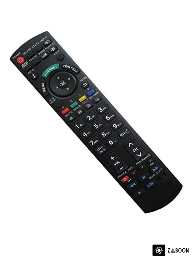 Zaboon Remote Control For LCD TV LED Black