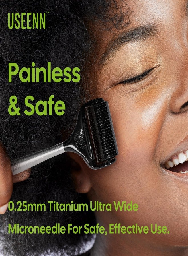 USEENN Wide Replacement Head for 1200 Microneedling Derma Roller with 0.25mm Titanium Microneedles - Image 4