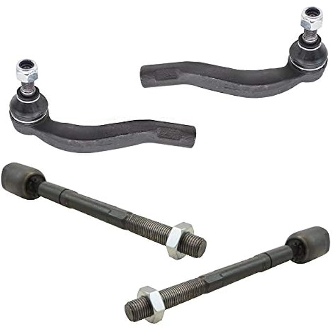 TRQ Front Tie Rod Set Compatible With 19952000 Lexus Ls400 - Image 2
