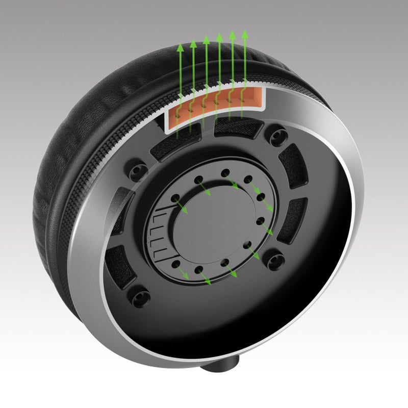 Pioneer DJ سماعات DJ احترافية Pioneer HDJ-X5 - أسود - Image 5