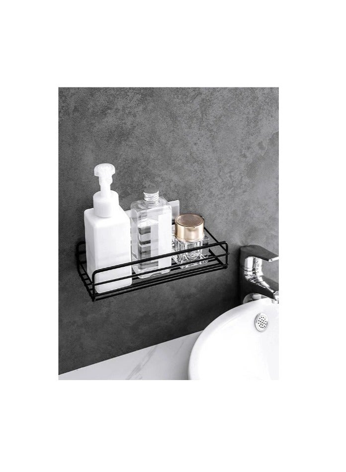 ALCOACH Kitchen Wall Mounted Bathroom Shelf No Drilling Storage Shelf, Super Adhesive Shower Shelf, Basket Storage Organizer for Bathroom Kitchen DA13 - Image 2