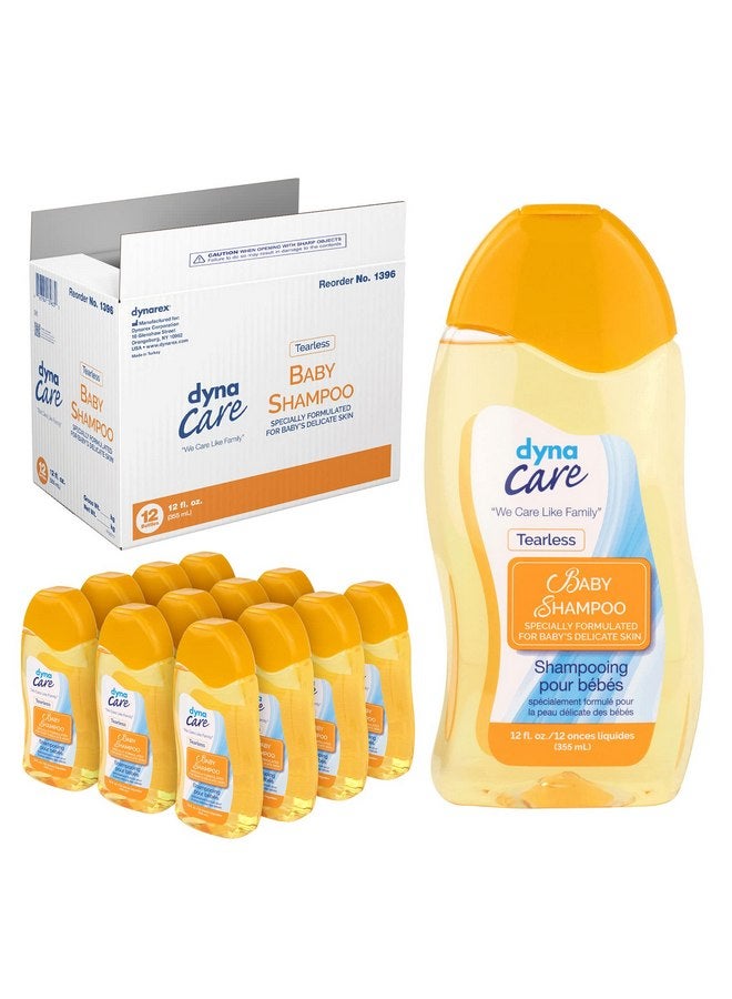 Dynarex Tearless Baby Shampoo, 12 Ounce (Pack of 12) - Image 1