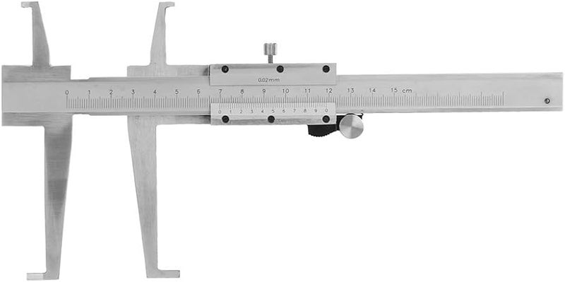Carbon Steel Inside Groove Vernier Caliper 9 150mm for Precise Hole Diameter Measurement - Image 2