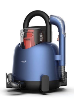 BY200 Fabric Vacuum Cleaner Wet & Dry Vacuum With Hot Rinsing Spray integrated For Sofa/Carpet/Curtain 1.6L Water Tank 850W - Blue