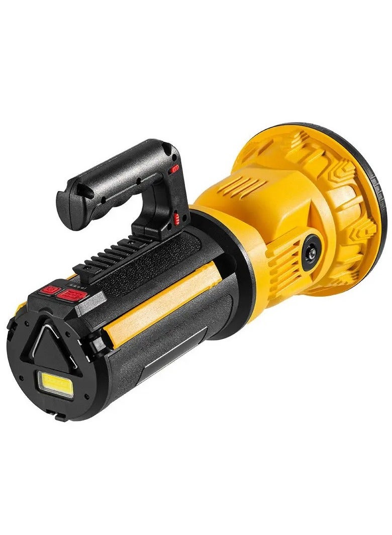 Rechargeable LED Flashlight - 180° Rotatable Hook, Hidden Bracket, Waterproof Torch with Long-Lasting Battery for Outdoor  Emergency Use - Image 2