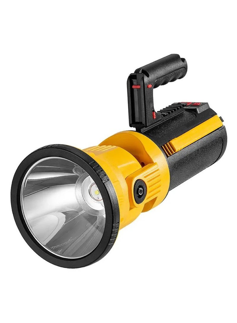 Rechargeable LED Flashlight - 180° Rotatable Hook, Hidden Bracket, Waterproof Torch with Long-Lasting Battery for Outdoor  Emergency Use - Image 1