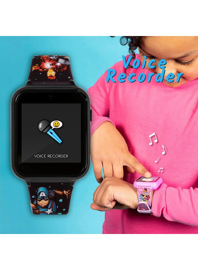 AVENGERS Avengers Boys Smart Watch Printed Silicone Strap, AVG4597ARG