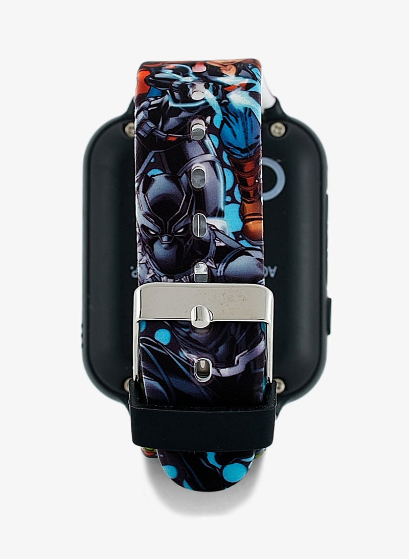 Avengers Boys Smart Watch Printed Silicone Strap, AVG4597ARG - Image 3