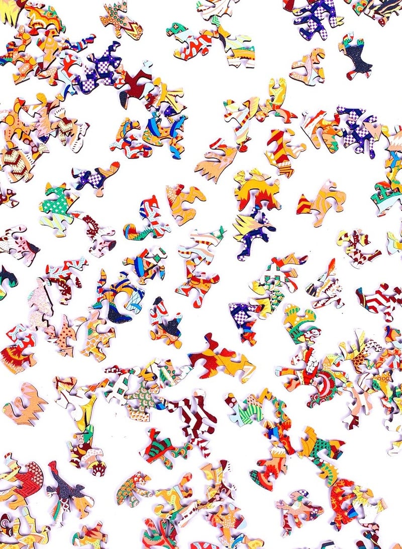 هرتماز ألغاز الصور المقطوعة الخشبية من HARTMAZE - أزهار الغضب في الجمال والسحر 246 قطعة فريدة من نوعها حقًا، شكل مربع صغير - أفضل خيار للبالغين و14 عامًا... - Image 3