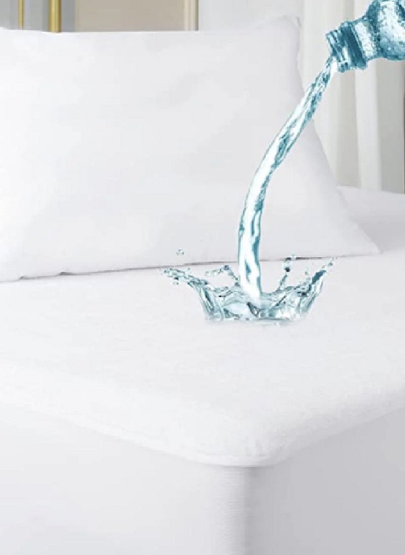 Generic - Waterproof Mattress Protector Super 150X200+25cm - Image 1