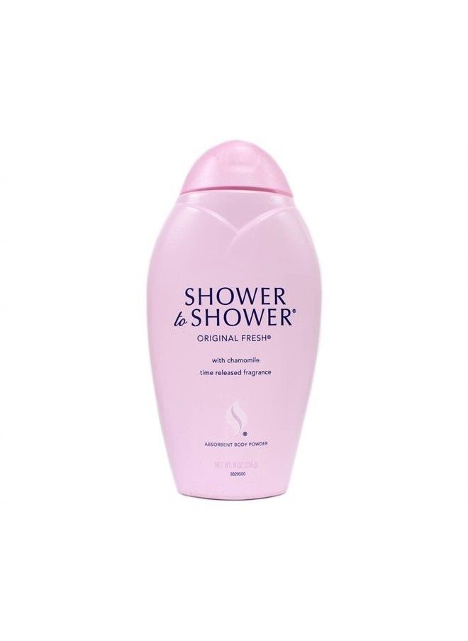 Shower To Shower - Original Body Powder, 8 Ounces (1 Pack) - Image 1