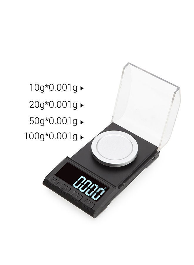 نيبمينينت ميزان مجوهرات رقمي قابل للنقل E9308-10-A فضي - Image 5