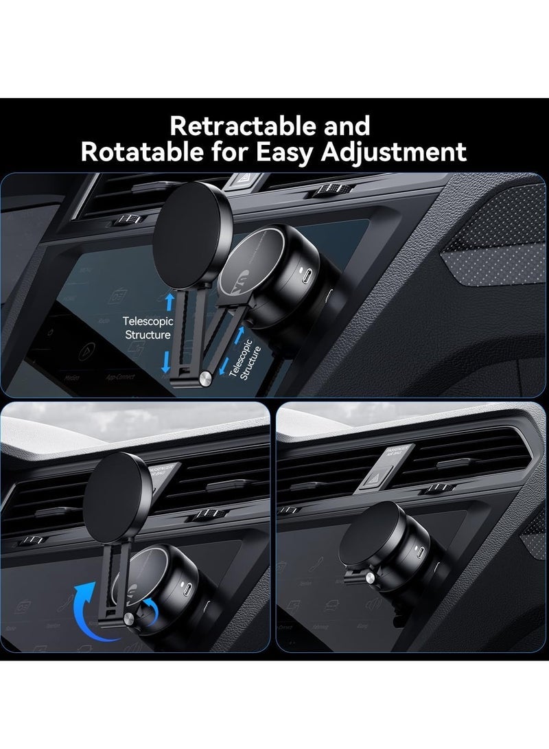 general Electric Vacuum Magnetic Suction Phone Holder, Adjustable and Foldable Car Mount,Strong Magnetic Car Phone Holder - Image 5