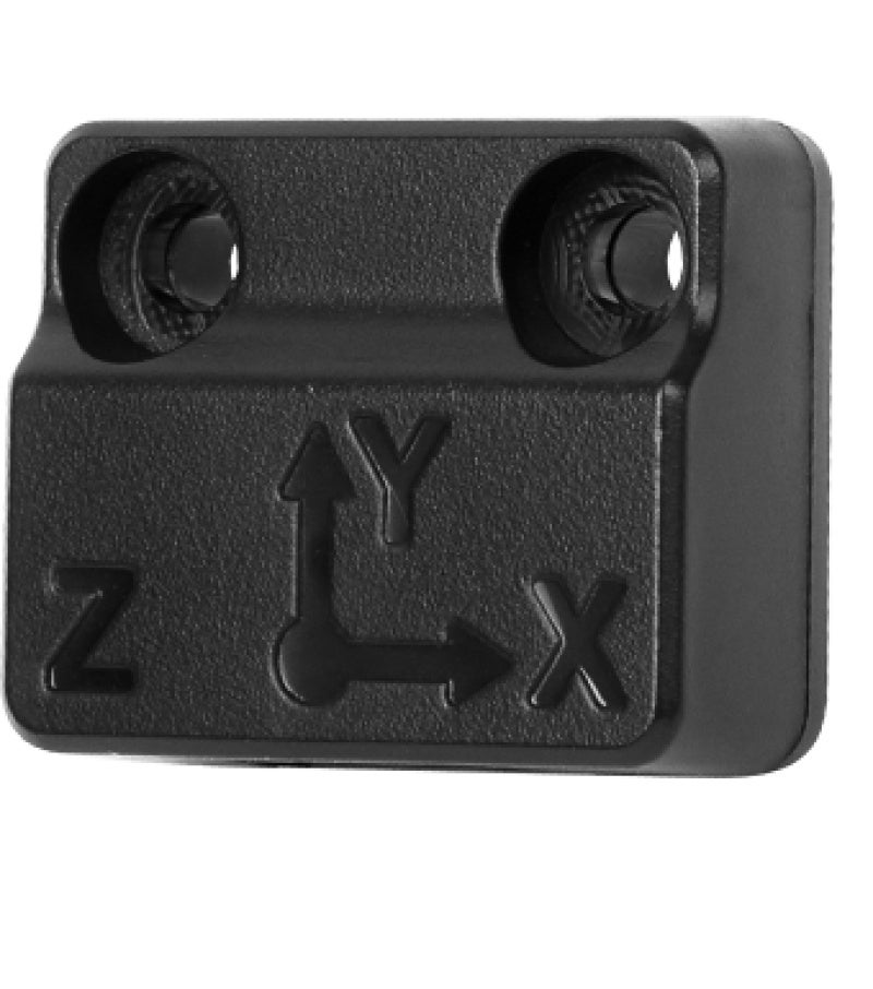 مستشعر تعويض الاهتزاز ADXL345: أسود، سهل التركيب، مع سلك توصيل - لتقليل الرنين لطابعة 3D، ملحق Sonic Pad