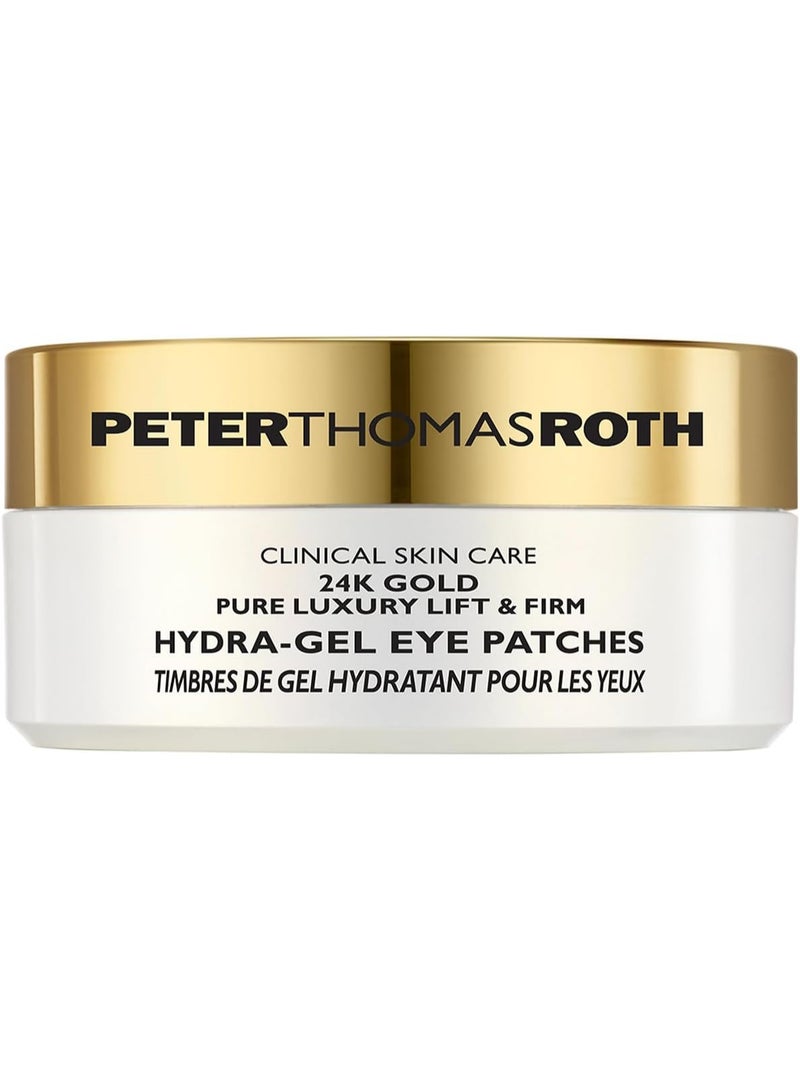بيتر توماس روث قطعة قماش للعين مطلية بالذهب عيار 24 قيراط من جل هيدرا لرفع وشد العيون بيتر ثوماس روث عبوة 60 عادي - Image 1