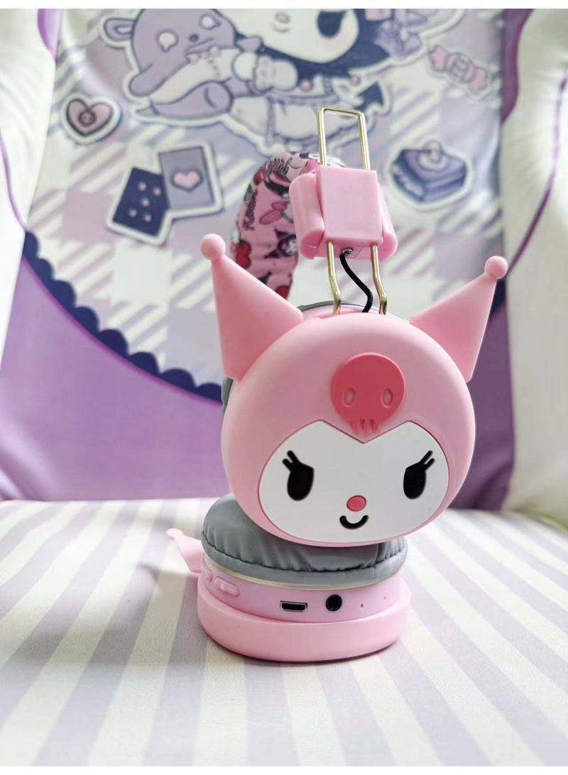 عام سماعة بلوتوث لاسلكية فوق الأذن سماعة ألعاب قابلة للطي تدعم الكمبيوتر الهاتف المحمول الموسيقى سماعة ستيريو - Image 2