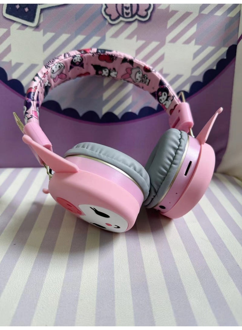 عام سماعة بلوتوث لاسلكية فوق الأذن سماعة ألعاب قابلة للطي تدعم الكمبيوتر الهاتف المحمول الموسيقى سماعة ستيريو - Image 4