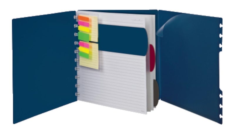 Ampad Versa Crossover Notebook, Letter Size, Wide-Ruled, Navy, 60 Sheets (25-634) - Image 5