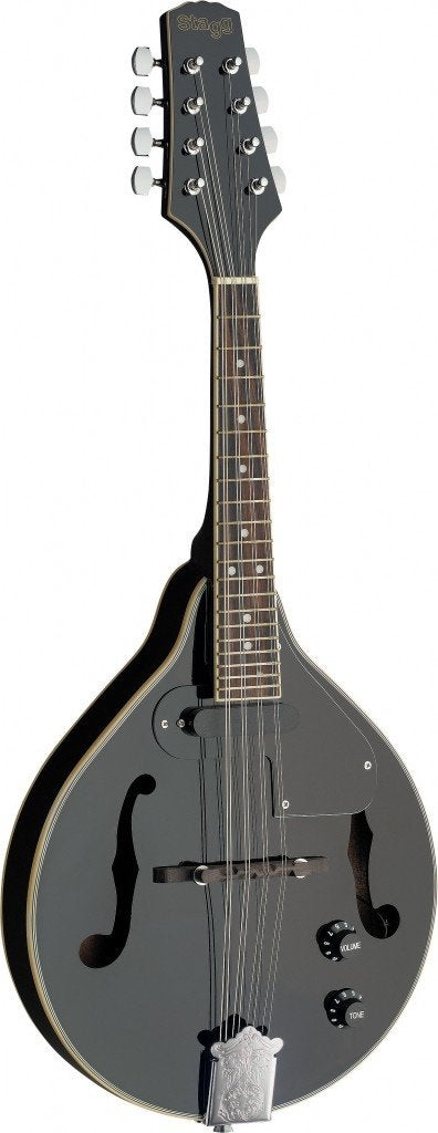 Stagg M50 E BLK AcousticElectric Bluegrass MandolinBlack
