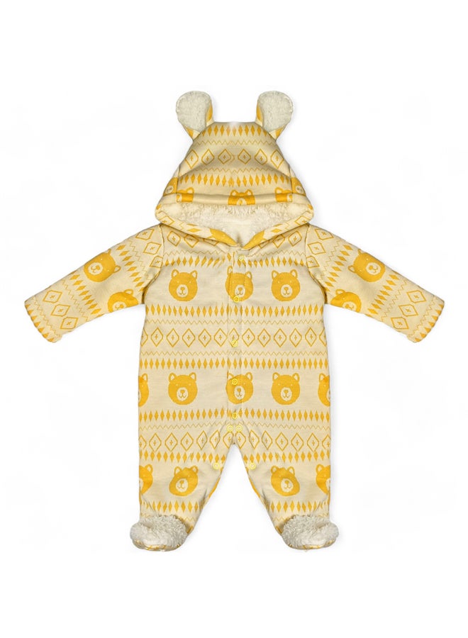 BabyShoora Baby jumpsuit with hood  - Image 1