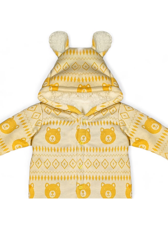 BabyShoora Baby jumpsuit with hood  - Image 2
