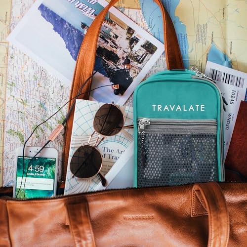 TRAVALATE Polyester Travel Solid 11 Cms Cosmetic Pouch (L_ABParent_Ocean Blue) - Image 5