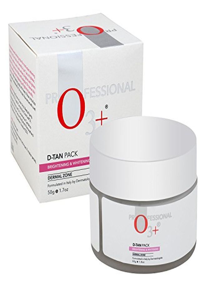 O3+ عبوة دي تان للحصول على فوائد تفتيح وتفتيح فورية للبشرة، غنية بزيت النعناع والأوكالبتوس - مناسبة لجميع أنواع البشرة (50 جم) - Image 3