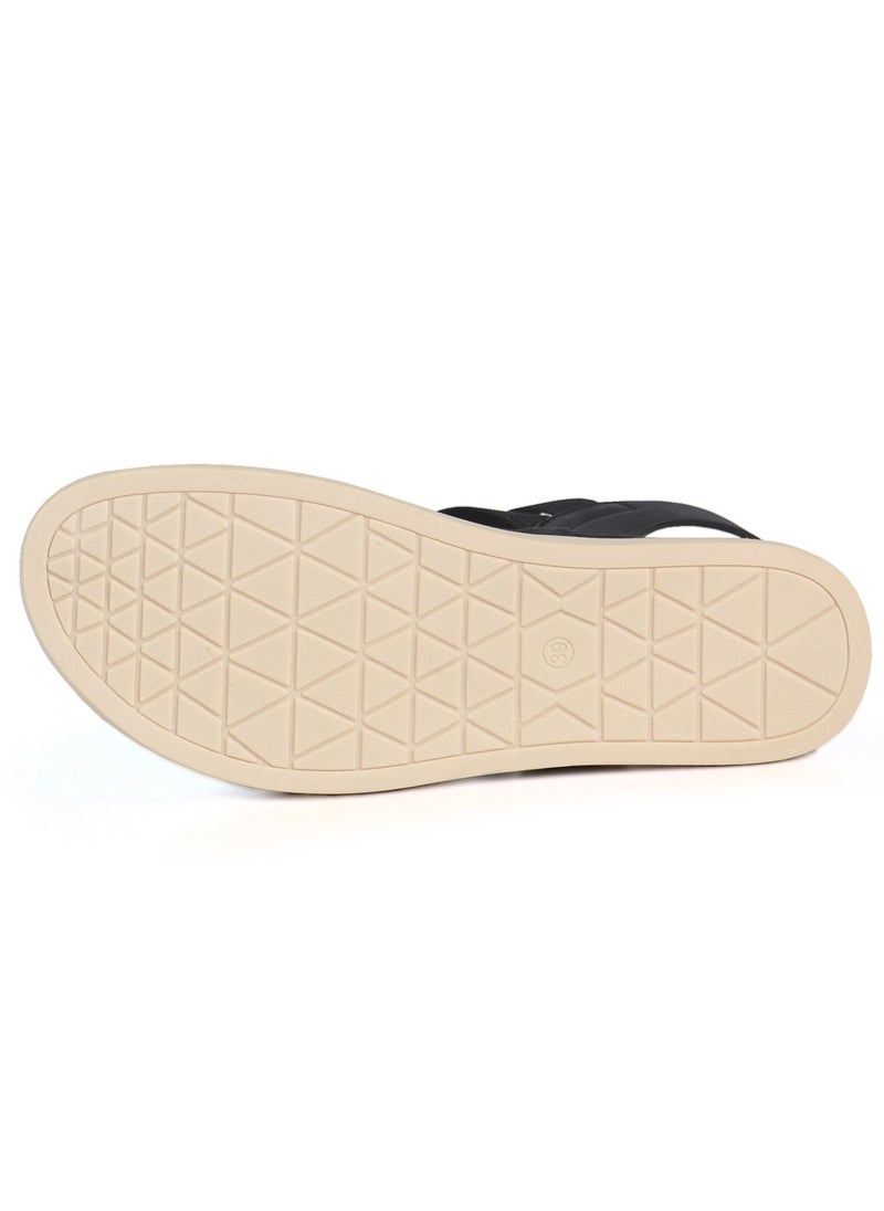 Mon Ami - Monami Women's Flat Sandals - Open-Toe Casual Sandals for Women, Lightweight Comfortable Summer Sandals for Girls & Ladies, Soft Straps & Cushioned Footbed for Beach, Travel, and Everyday Wear - Image 1