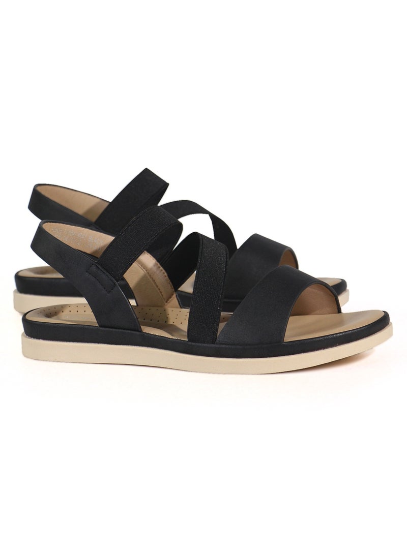 Mon Ami - Monami Women's Flat Sandals - Open-Toe Casual Sandals for Women, Lightweight Comfortable Summer Sandals for Girls & Ladies, Soft Straps & Cushioned Footbed for Beach, Travel, and Everyday Wear - Image 1