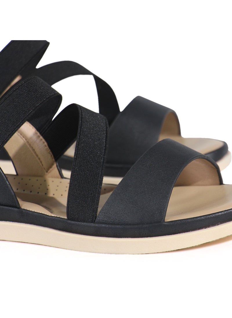 Mon Ami - Monami Women's Flat Sandals - Open-Toe Casual Sandals for Women, Lightweight Comfortable Summer Sandals for Girls & Ladies, Soft Straps & Cushioned Footbed for Beach, Travel, and Everyday Wear - Image 1