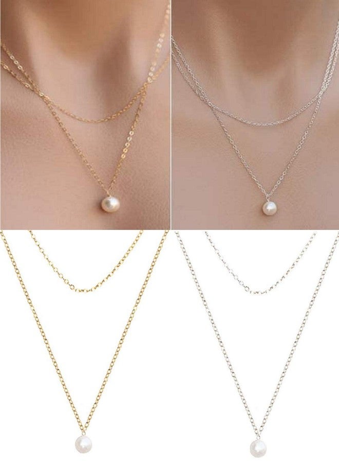 ITS Pearl Beads unique chain elegant pearls beaded necklace by ITS - Image 2