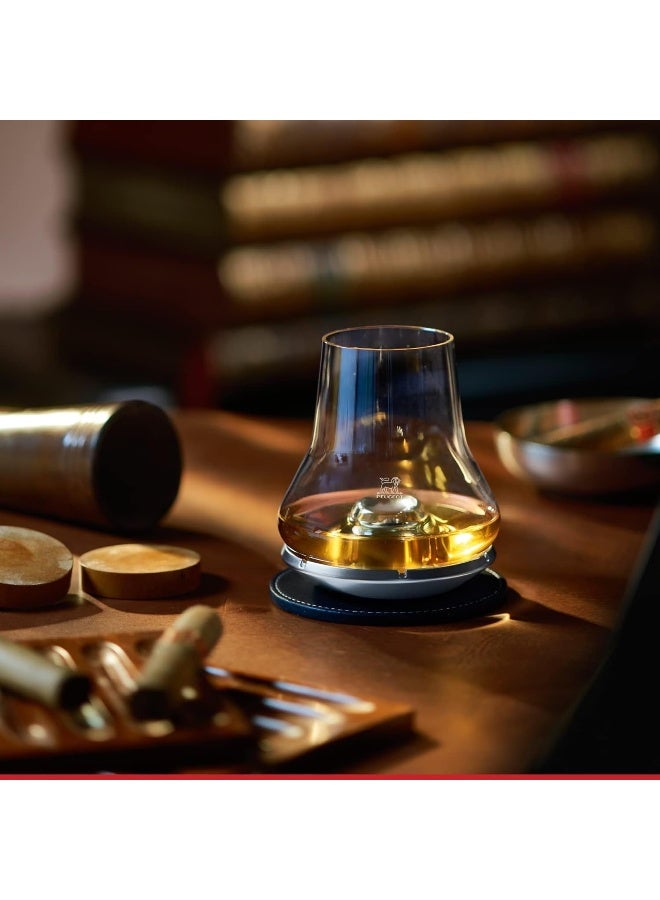 Peugeot - Les Impitoyables Set - Connoisseurs Whiskey Tasting Set with Glass, Chilling Base and Coaster - 38cl / 13oz - Image 5