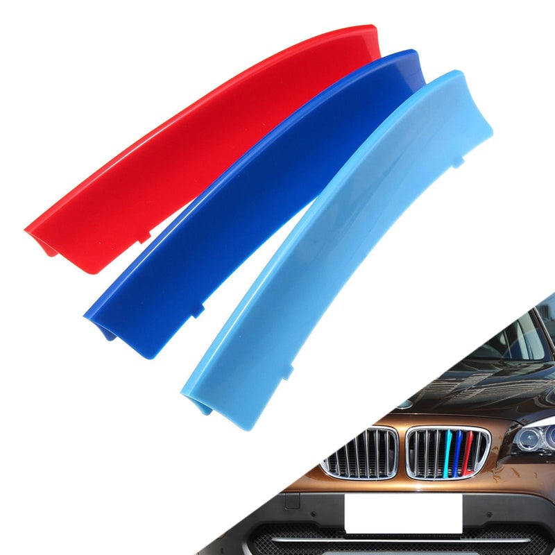 RPERZ Grille color stripes Compatible with bmw accessories 20092015 E84 X1 grille insert accessories 7Beam - Image 2