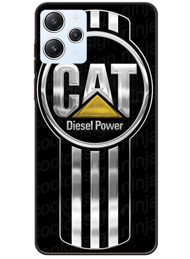 EYE CATCH Protective Case Cover For Xiaomi Redmi 12 5G Cat Diesel Power  - Image 1