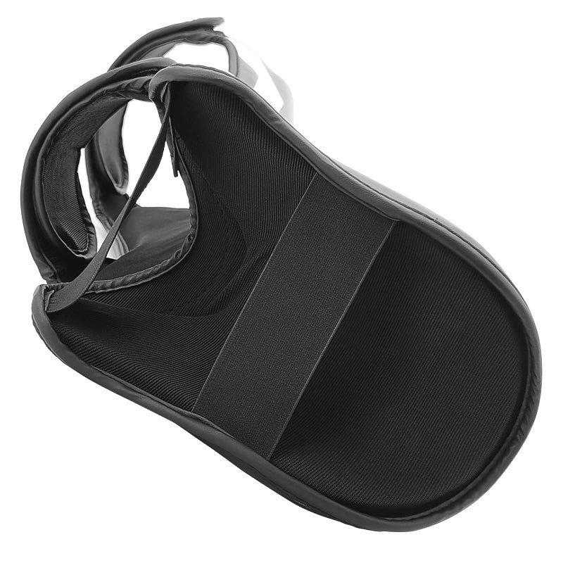 FIVING MMA Martial Arts Shin Guards – Padded, Adjustable Muay Thai Leg Guards with Instep Protection for Kickboxing/MMA Training and Sparring – Durable, Professional MMA Equipment (Black, Small) - Image 3