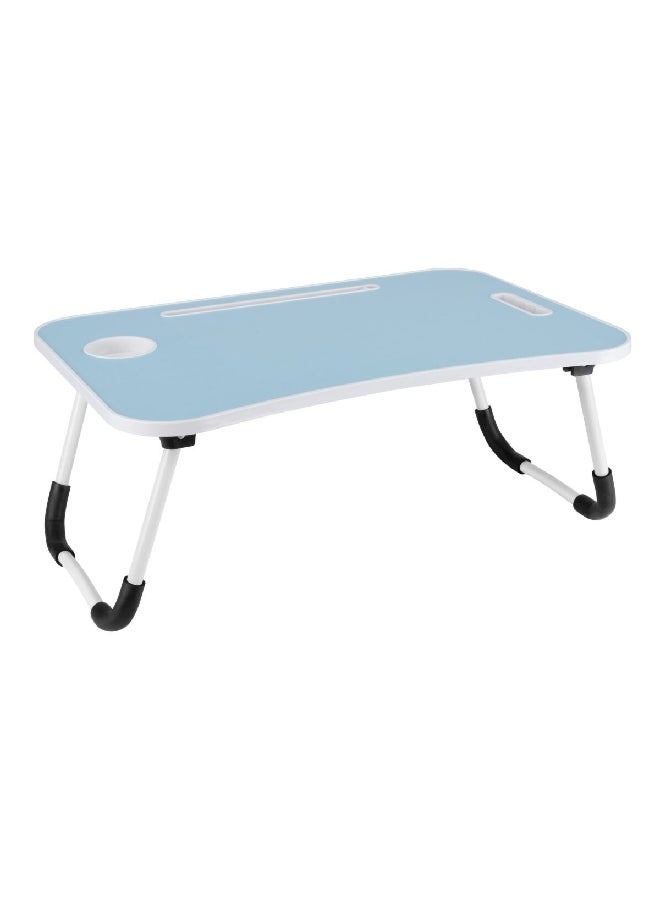 Micasa High Quality Laptop Table with Cup Holder and Tablet Groove Blue 5.5 x 40 x 60 cm 02609-LPD01-1-01  - Image 2