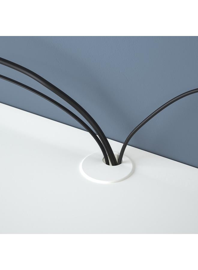 Zaboon Media Shelf, White, 70X35X35 Cm - Image 2