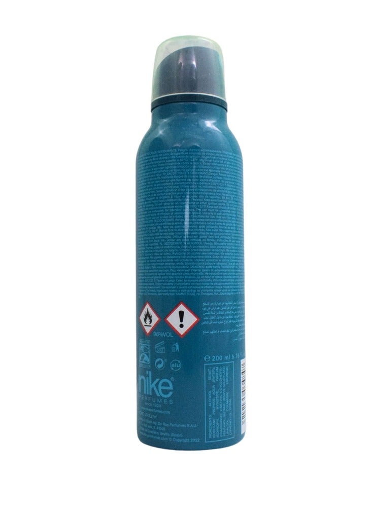 Nike Turquoise Vibes Man Eau De Toilette Deodorant 200Ml - Image 2
