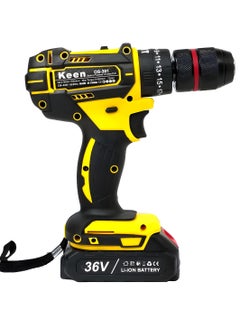 Keen KEEN 36V Cordless Impact Cordless Screwdriver Drill Machine and Tool With 2 Li- Rechargeable Battery 220~240V 50/60Hz OS-301  - Image 1