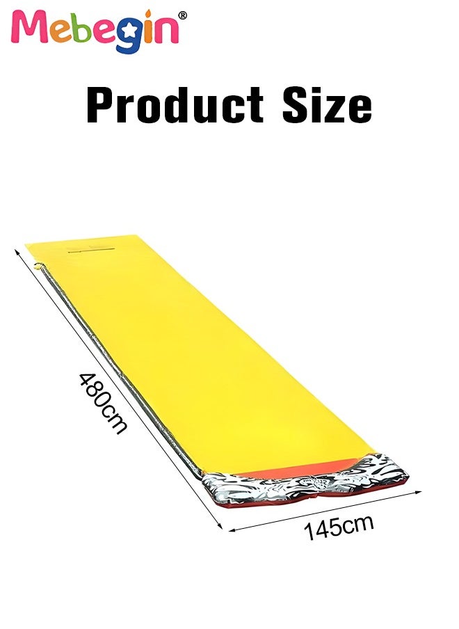MEBEGIN 145*480cm Slip Water Slide for Backyard Lawn,Summer Slip Waterslides Water Toy for Backyard Outdoor Water Fun for Kids Slip and Slide Garden Water Toys  - Image 2