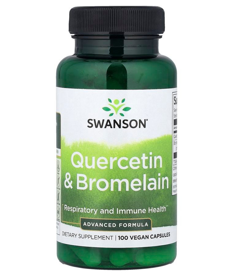 SWANSON Quercetin & Bromelain 100 Vegan Capsules
