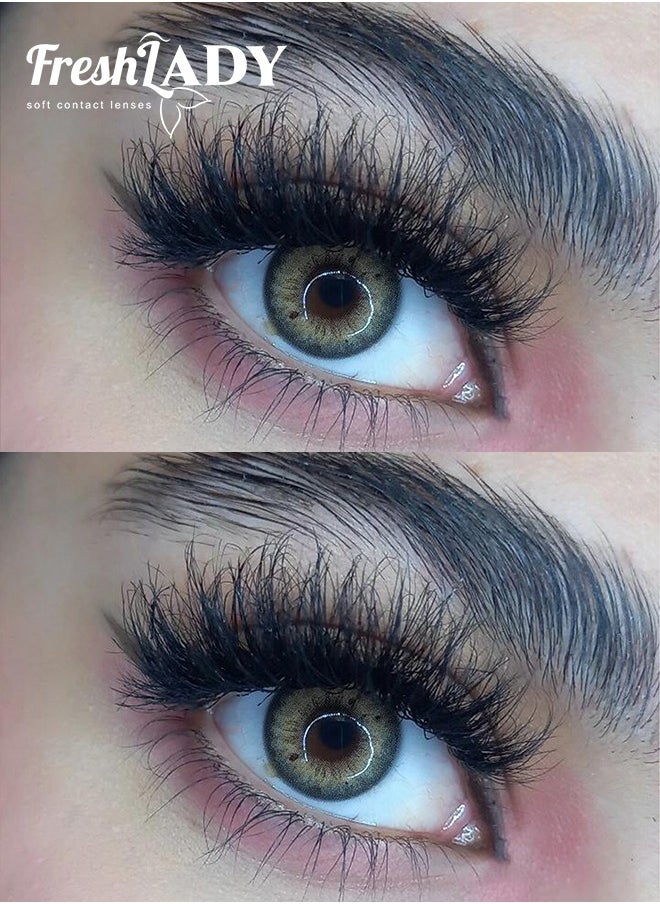 FreshLady Freshlady Stunna Girl Nadine 14.20mm Colored Contact Lenses 1 Year Disposable for Daily Wear  - Image 2